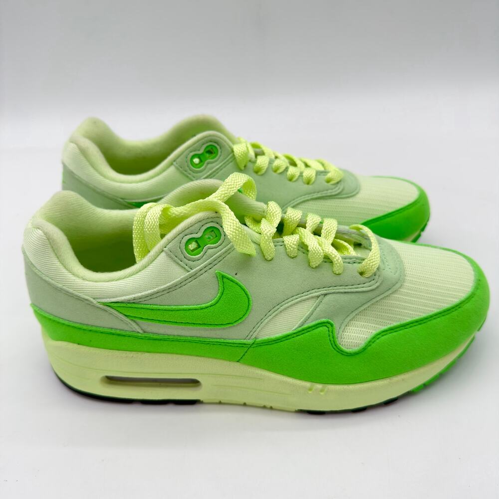 Nike Air Max 1 '87 Vapor Green/Green Strike/Volt Womens Active 8 HJ7329-376